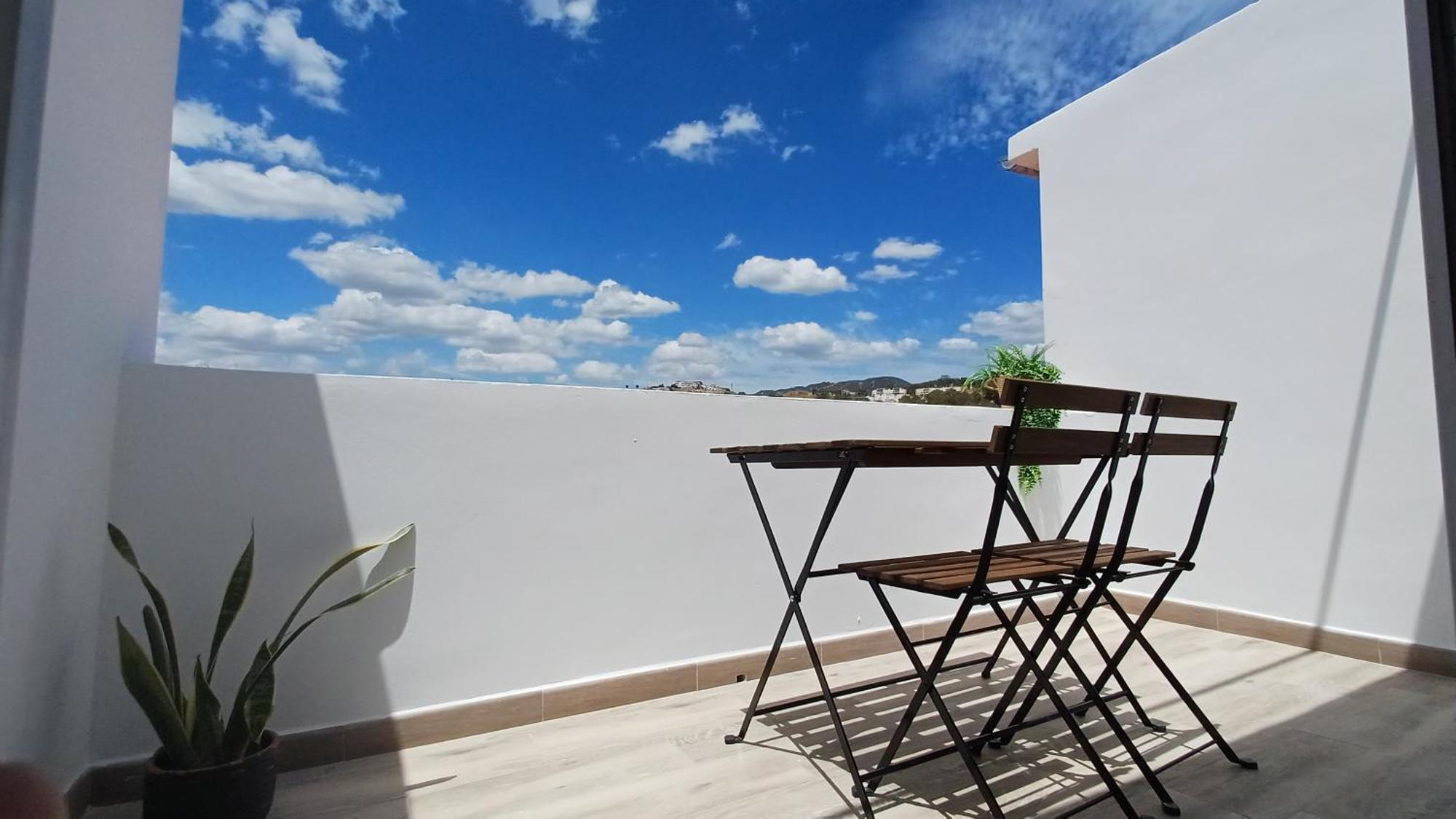 Apartamento Terrace Penthouse And Chill Málaga Exterior foto